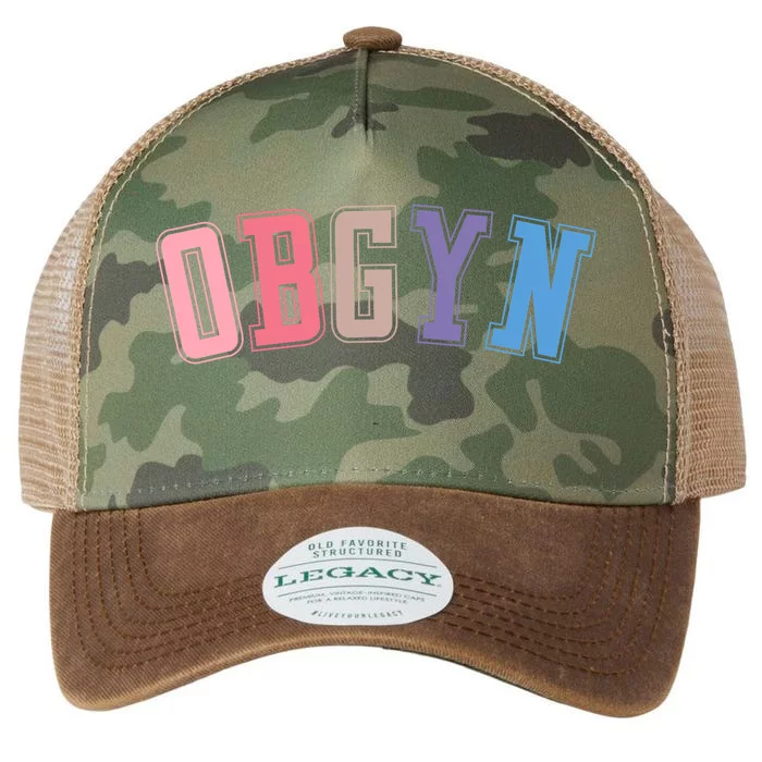 Obgyn Labor And Delivery Nurse Obgyn Squad Rn Nurse Legacy Tie Dye Trucker Hat