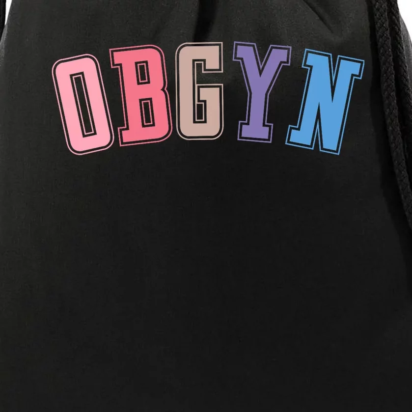 Obgyn Labor And Delivery Nurse Obgyn Squad Rn Nurse Drawstring Bag