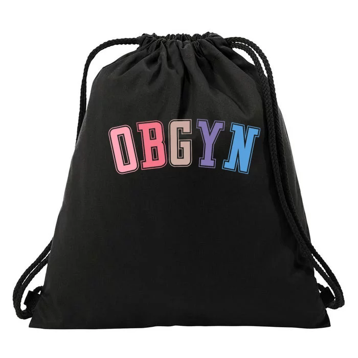 Obgyn Labor And Delivery Nurse Obgyn Squad Rn Nurse Drawstring Bag