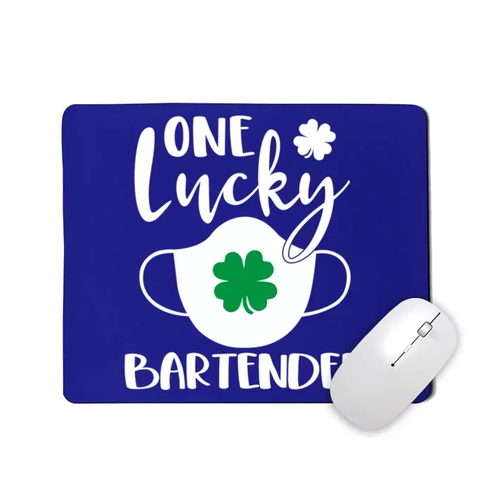 One Lucky Bartender St Patrick's Day Bartending Meaningful Gift Mousepad