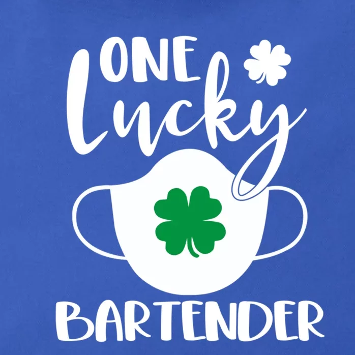 One Lucky Bartender St Patrick's Day Bartending Meaningful Gift Zip Tote Bag