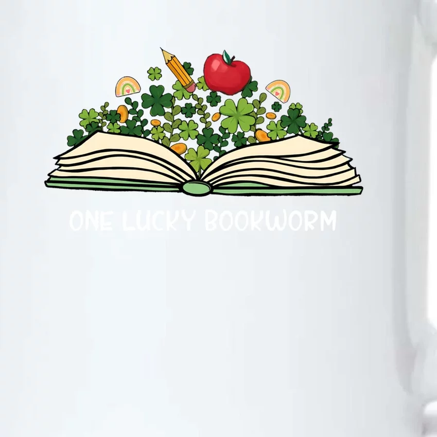 One Lucky Bookworm St Patricks Day Reader Bibliophile Irish Cute Gift Black Color Changing Mug