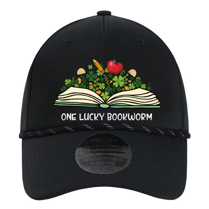 One Lucky Bookworm St Patricks Day Reader Bibliophile Irish Funny Gift Performance The Dyno Cap