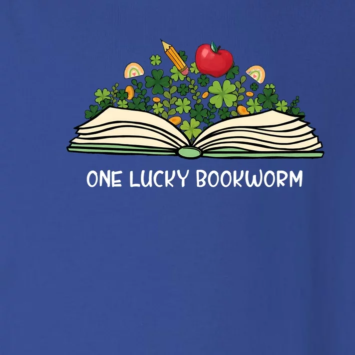 One Lucky Bookworm St Patricks Day Reader Bibliophile Irish Funny Gift Toddler Long Sleeve Shirt