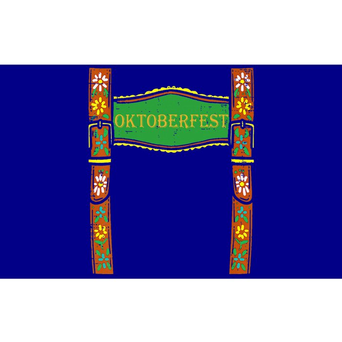 Oktoberfest Lederhosen Costume Cute German Bavarian Bumper Sticker