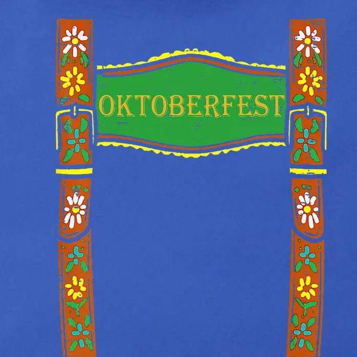 Oktoberfest Lederhosen Costume Cute German Bavarian Zip Tote Bag