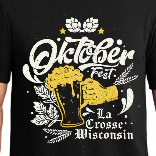 Oktoberfest La Crosse Wisconsin Octoberfest Beer Lovers Pajama Set