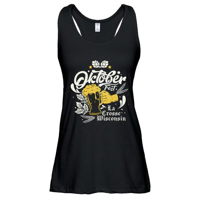 Oktoberfest La Crosse Wisconsin Octoberfest Beer Lovers Ladies Essential Flowy Tank