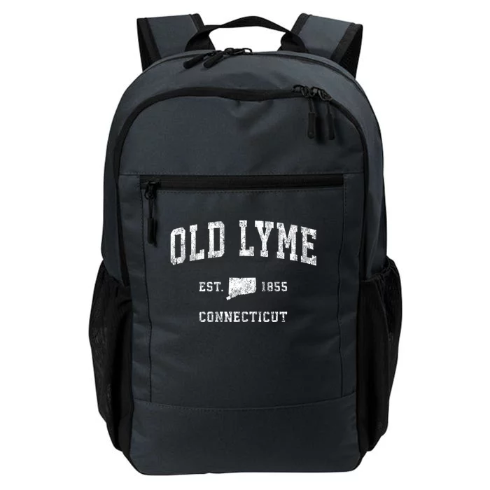 Old Lyme Connecticut Ct Vintage Sports Daily Commute Backpack