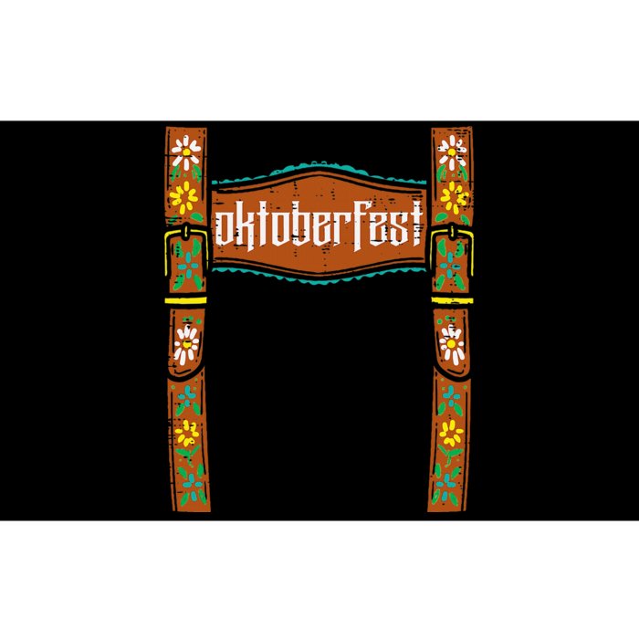 Oktoberfest Lederhosen Costume Cute German Bavarian Bumper Sticker