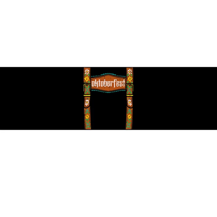 Oktoberfest Lederhosen Costume Cute German Bavarian Bumper Sticker