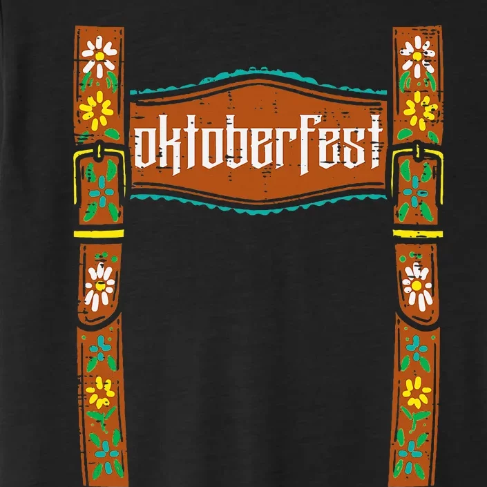 Oktoberfest Lederhosen Costume Cute German Bavarian ChromaSoft Performance T-Shirt