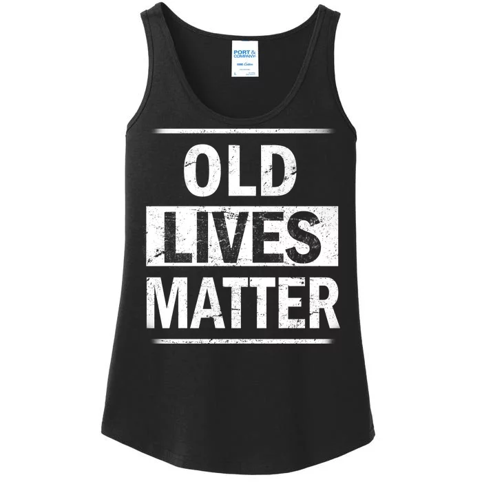 Old Lives Matter Ladies Essential Tank