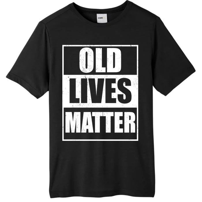 Old Lives Matter Distressed Logo ChromaSoft Performance T-Shirt