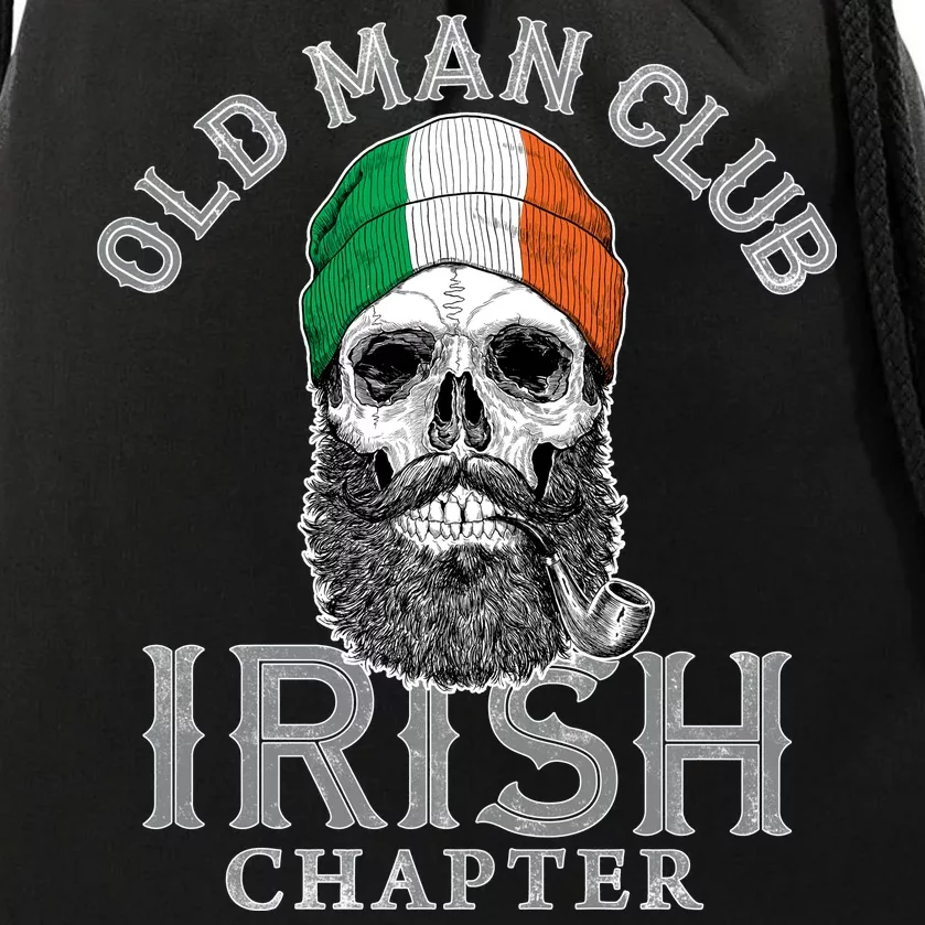 Old Man Club: Irish Chapter Drawstring Bag