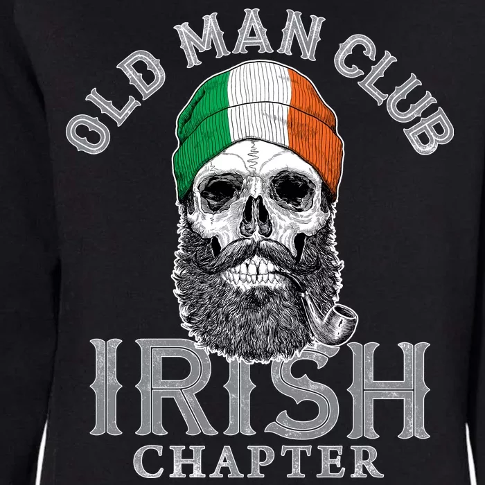 Old Man Club: Irish Chapter Womens California Wash Sweatshirt