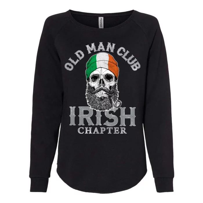 Old Man Club: Irish Chapter Womens California Wash Sweatshirt