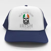 Old Man Fishing Trucker Hat