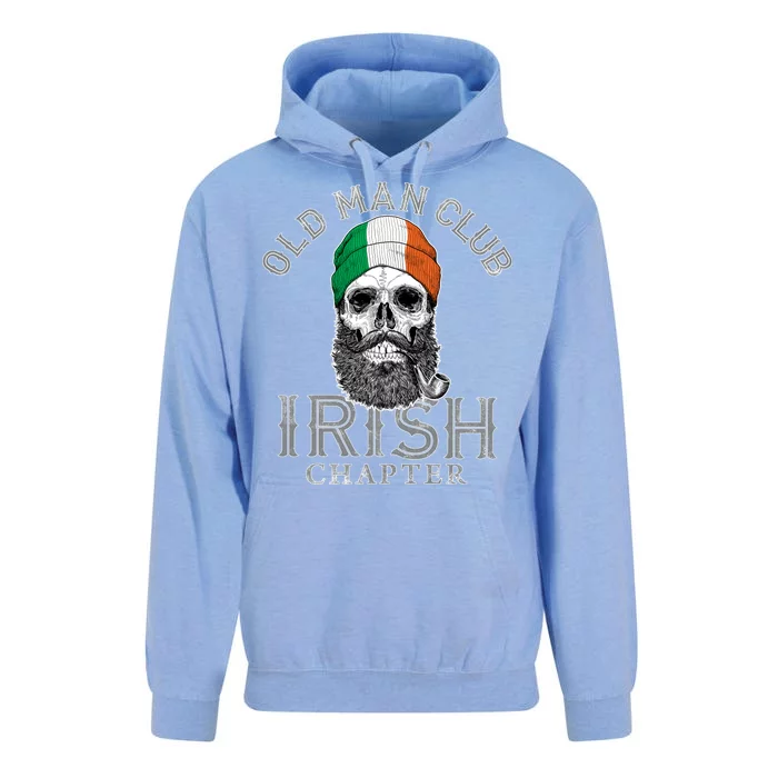 Old Man Club: Irish Chapter Unisex Surf Hoodie