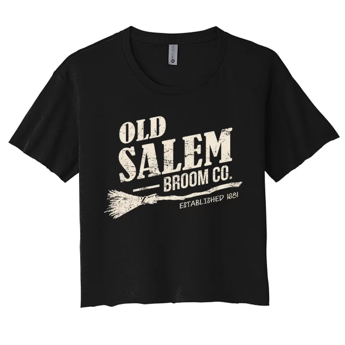 Old Salem Broom Company Women's Crop Top Tee