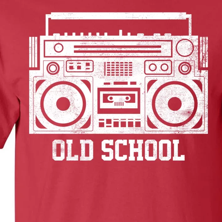 Old School Boombox Tall T-Shirt