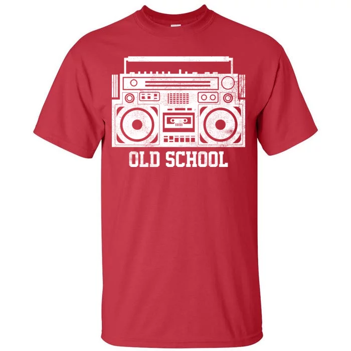 Old School Boombox Tall T-Shirt