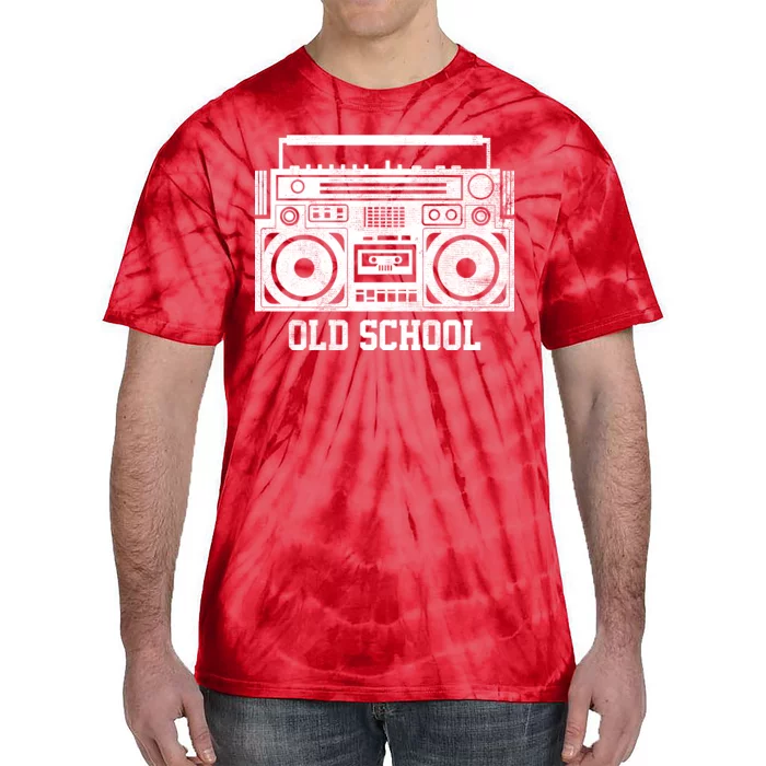 Old School Boombox Tie-Dye T-Shirt