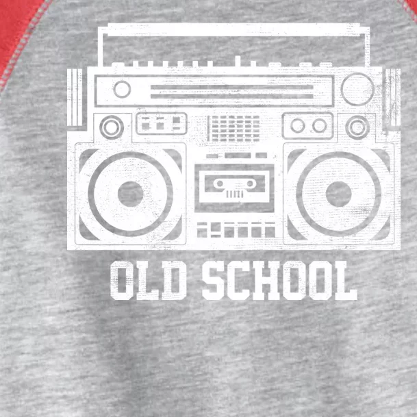 Old School Boombox Toddler Fine Jersey T-Shirt