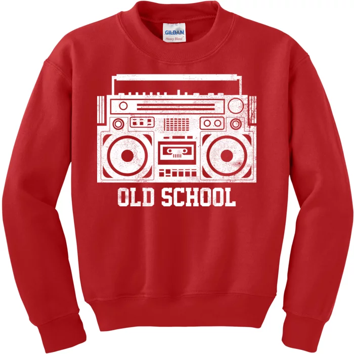 Old School Boombox Kids Sweatshirt