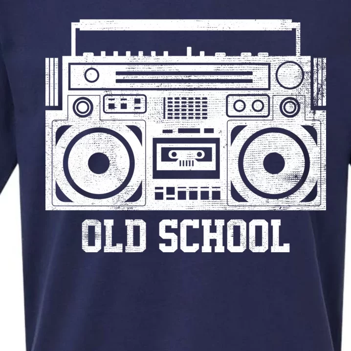 Old School Boombox Sueded Cloud Jersey T-Shirt