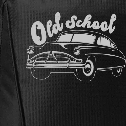 Old School Classic Car City Backpack