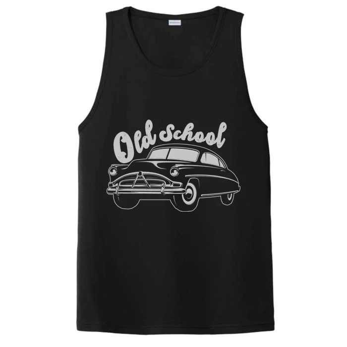 Old School Classic Car Performance Tank