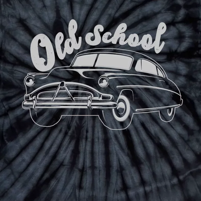 Old School Classic Car Tie-Dye T-Shirt