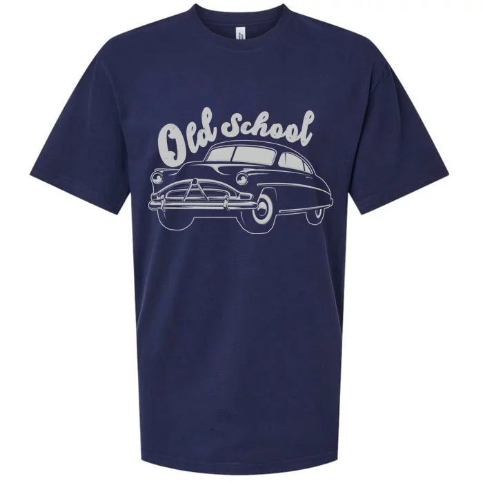 Old School Classic Car Sueded Cloud Jersey T-Shirt