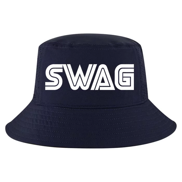 Old School Swag Logo Cool Comfort Performance Bucket Hat