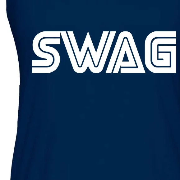 Old School Swag Logo Ladies Essential Flowy Tank