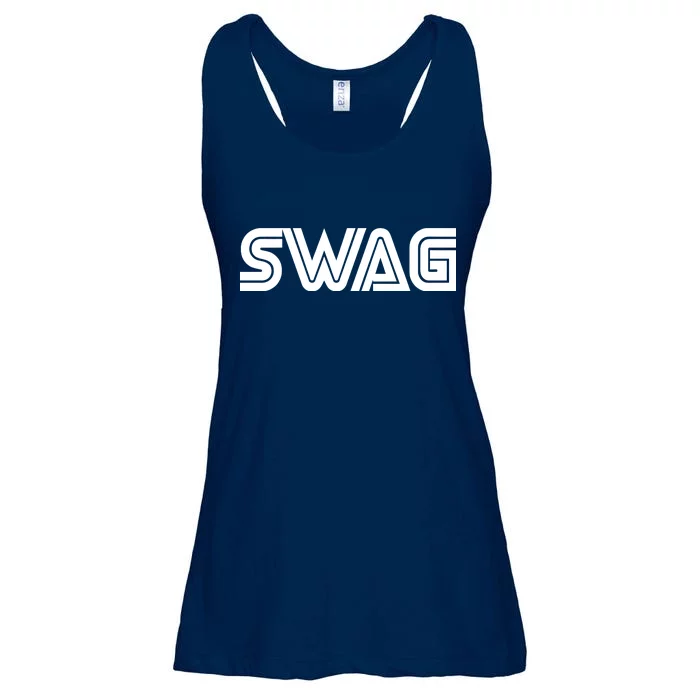 Old School Swag Logo Ladies Essential Flowy Tank