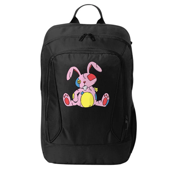 Old Stuffed Rabbit City Backpack