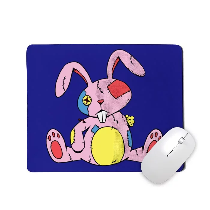 Old Stuffed Rabbit Mousepad