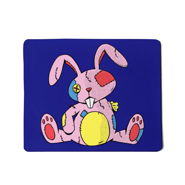 Old Stuffed Rabbit Mousepad