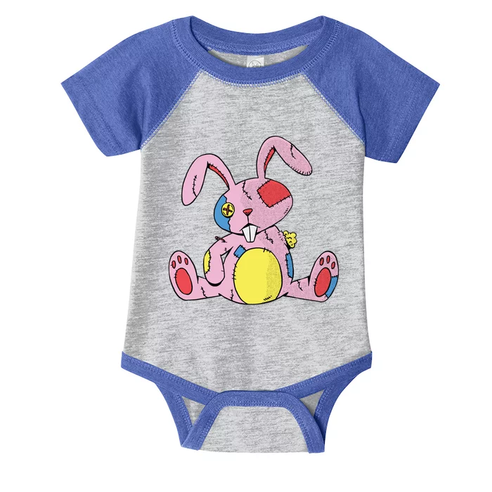 Old Stuffed Rabbit Infant Baby Jersey Bodysuit