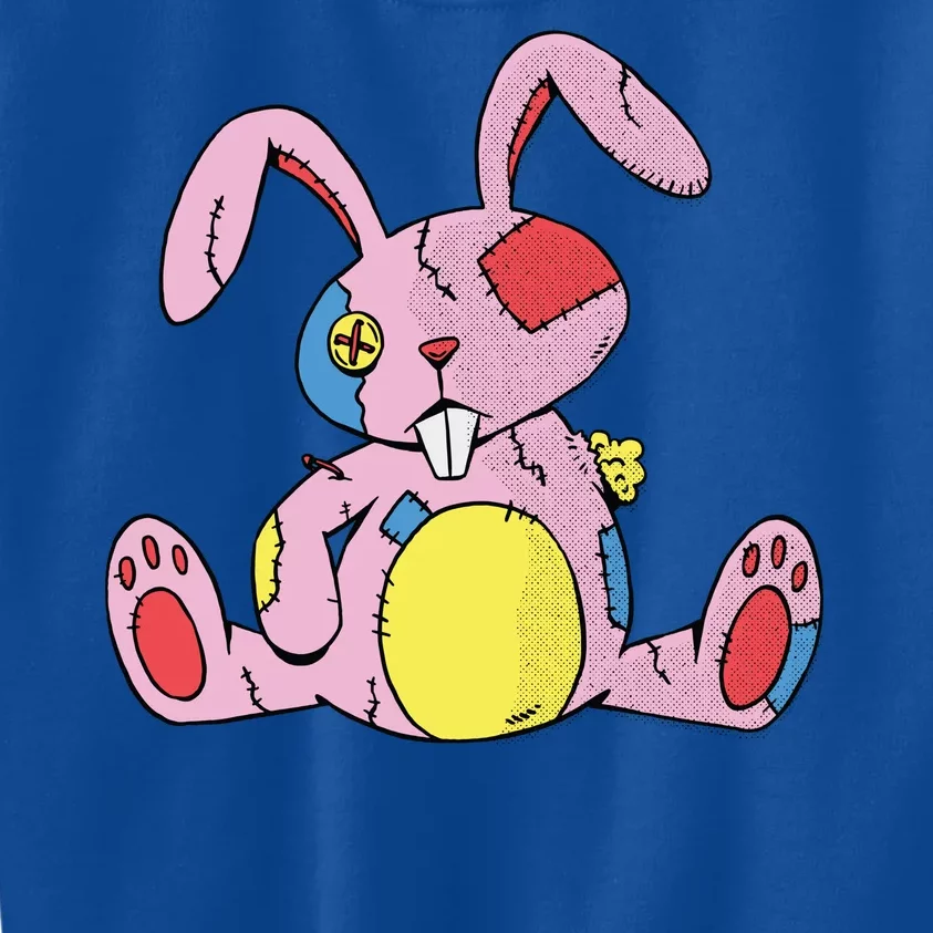 Old Stuffed Rabbit Kids Sweatshirt