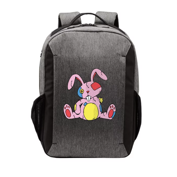 Old Stuffed Rabbit Vector Backpack