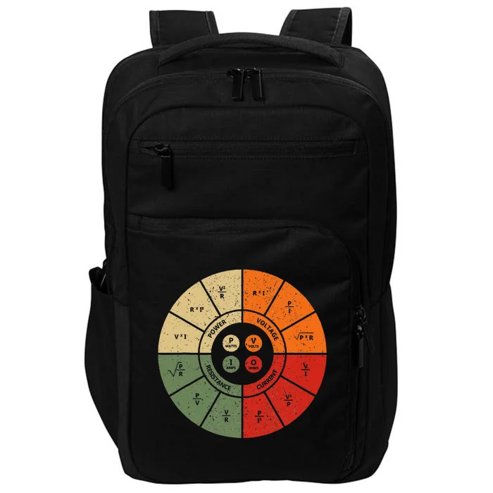 Ohms Law Diagram Electrical Electronics Engineer Impact Tech Backpack