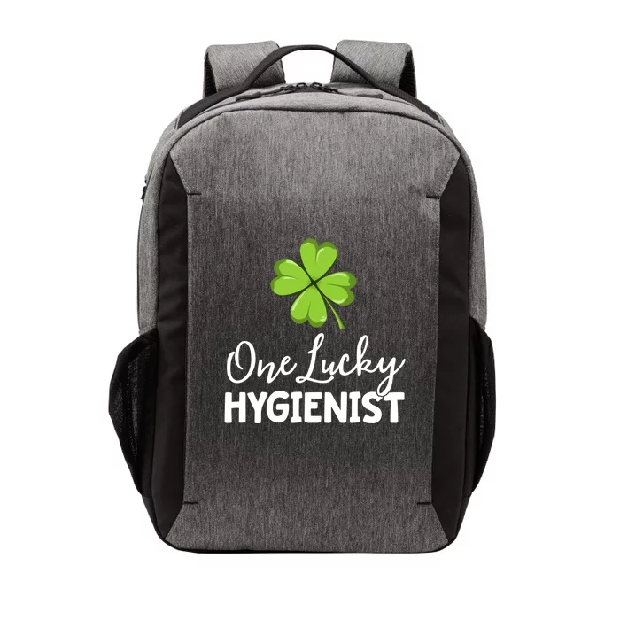 One Lucky Dental Hygienist St Patricks Day Dentist Office Gift Vector Backpack