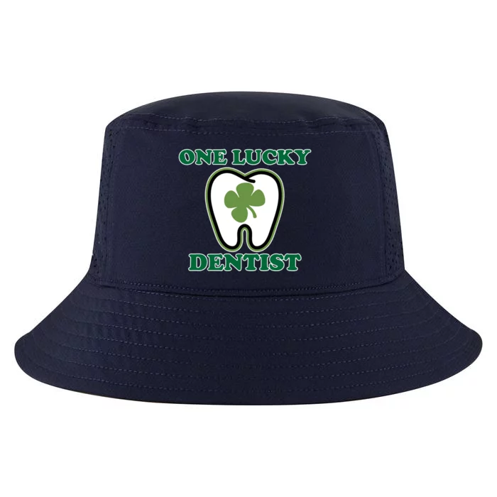 One Lucky Dentist St Patricks Day Irish Green Graphic Gift Cool Comfort Performance Bucket Hat