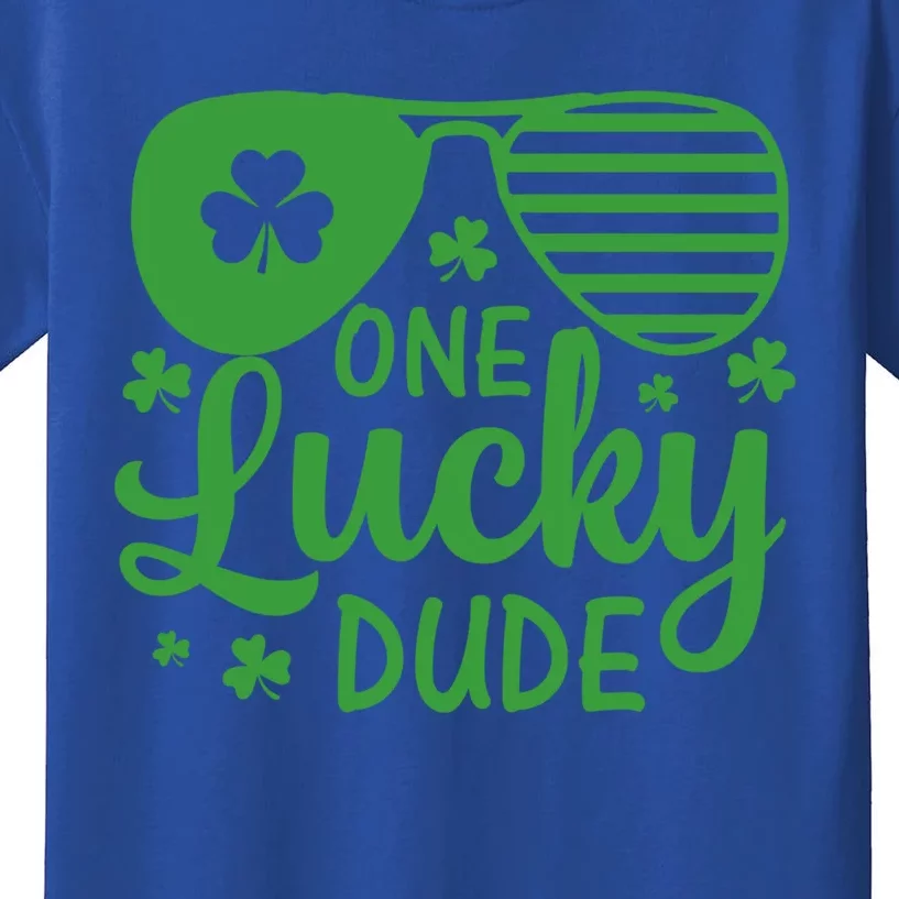 One Lucky Dude Gift Kids T-Shirt