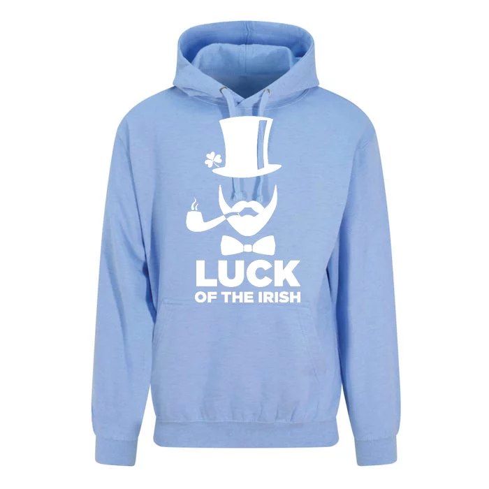 One Lucky Dad Irish Shamrock St Patrick Day Matching Outfit Unisex Surf Hoodie