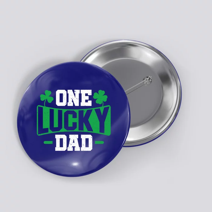 One Lucky Dad Father’s Day St Patrick’s Day Proud Dad Gift Button