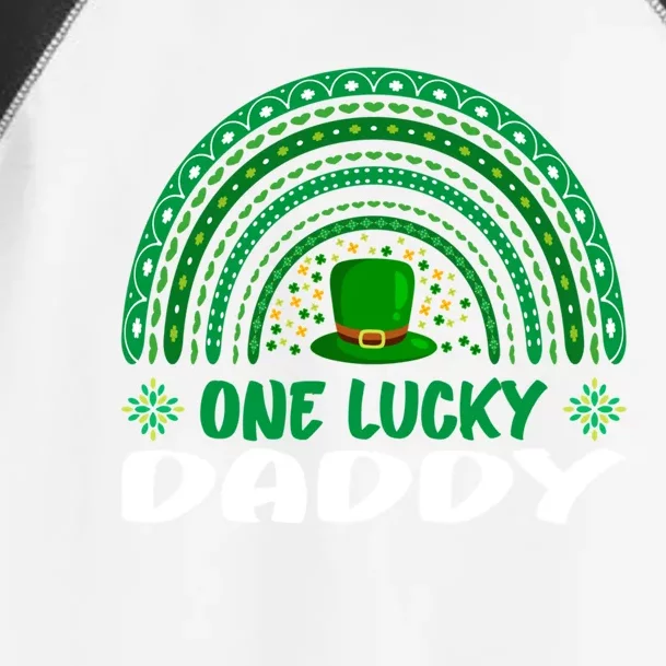 One Lucky Daddy Gift St Patrick's Day Funny For Daddy Gift Toddler Fine Jersey T-Shirt